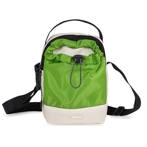 hiwhale 1 Pc Multifunktion ale Umhängetasche mit Kordel zug, plissierter kleiner Nylon-Cross body, ideal für lässige Ausflüge im Freien, tägliches Pendeln hiwhale 1 Pc Multifunktion ale Umhängetasche mit Kordel zug, plissierter kleiner Nylon-Cross body, ideal für lässige Ausflüge im Freien, tägliches Pendeln von hiwhale