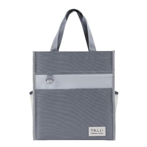 hiwhale Kleine frische Tutorial-Tasche Einfache wasserdichte Multifunktion ale Dokumenten Tasche tragbar Kunst Taschen mit großer Kapazität Modische Test papiertüten von hiwhale