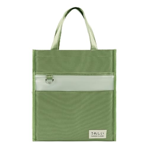 hiwhale Kleine frische Tutorial-Tasche Einfache wasserdichte Multifunktion ale Dokumenten Tasche tragbar Kunst Taschen mit großer Kapazität Modische Test papiertüten von hiwhale