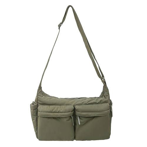 hiwhale Lässige Multi-Pocket-Umhängetaschen für Mode Nylon Umhängetasche Große Handtaschen Reise-Shopping-Tasche hiwhale Lässige Multi-Pocket-Umhängetaschen für Mode Nylon Umhängetasche Große Handtaschen Reise-Shopping-Tasche von hiwhale