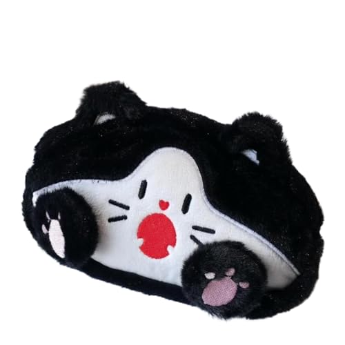 hiwhale Niedliche Cartoon Plüsch Kitten Bleistift Fall Multifunktion ale große Kapazität Schreibwaren Tasche Schulbedarf Geschenke von hiwhale