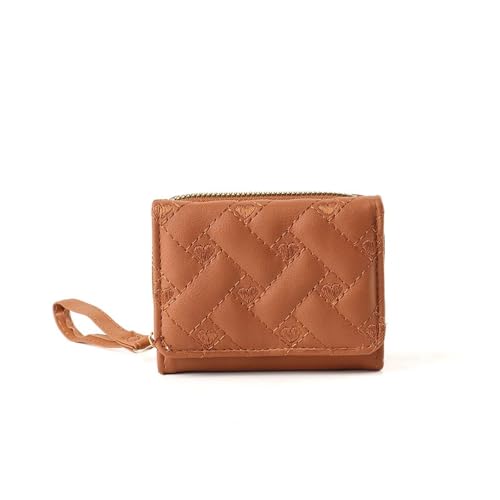 hiwhale Niedliche Damen Liebe Herz Trifold Wallet für Frauen, stilvoller Visitenkarte Halter mit Reiß Verschluss, ID-Karten-Slots, Geldfach Münz schlüssel Beutel hiwhale Niedliche Damen Liebe Herz Trifold Wallet für Frauen, stilvoller Visitenkarte Halter mit Reiß Verschluss, ID-Karten-Slots, Geldfach Münz schlüssel Beutel von hiwhale