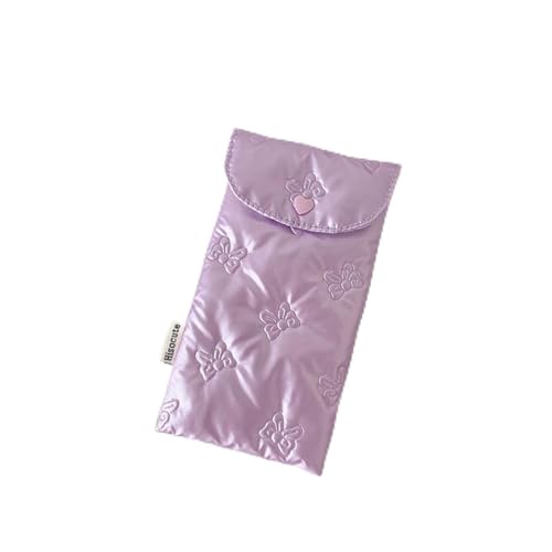 hiwhale Niedliche süße Schleife Bleistift hülle mit großer Kapazität tragbare Damen Brillen Aufbewahrung Tasche für Mädchen Make-up-Taschen für Schüler Schreibwaren Stift Tasche Geschenke von hiwhale