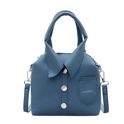 hiwhale PU Tragbare Hemd-Stil Schulter tasche Damen Mode Vielseitige Crossbody-Taschen Reiß verschluss Handtasche Pendler Taschen Geschenke von hiwhale