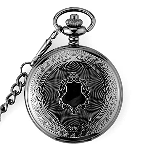 hixswnu Vintage mechanische Taschenuhr-Halskette für Männer und Frauen, Skelett-Design mit römischen Ziffern, Elegante Wanduhr hixswnu Vintage mechanische Taschenuhr-Halskette für Männer und Frauen, Skelett-Design mit römischen Ziffern, Elegante Wanduhr von hixswnu