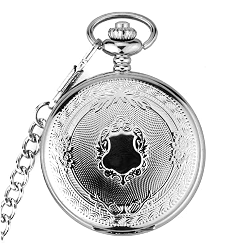 hixswnu Vintage mechanische Taschenuhr-Halskette für Männer und Frauen, Skelett-Design mit römischen Ziffern, Elegante Wanduhr hixswnu Vintage mechanische Taschenuhr-Halskette für Männer und Frauen, Skelett-Design mit römischen Ziffern, Elegante Wanduhr von hixswnu