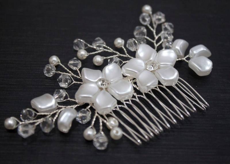 Haar-Reben, Braut Kopfschmuck, Hochzeit Haarnadeln Und Kämme, Perle Haar Reben Haar-Reben, Braut Kopfschmuck, Hochzeit Haarnadeln Und Kämme, Perle Haar Reben von hjewelry4