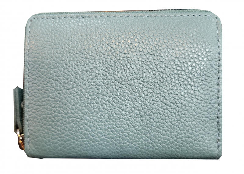 hjp - HJP Tinta Reißverschlussetui RFID echt Leder mint Grün von hjp