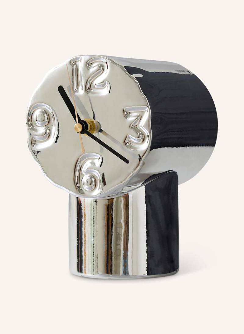Hkliving Tischuhr Retro Ceramic Clock Chrome silber von hkliving