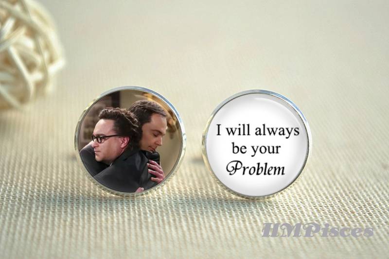 Custom Best Friend Cuff Links, Wedding Cufflinks, Friendship Cuff Links, Man Cufflinks, Personalized Groomsman Tie Bar Clip von hmpisces