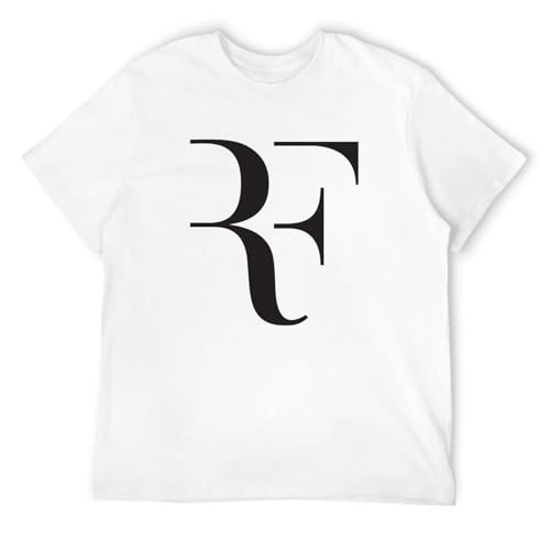 of Roger- T-Shirt Men Fashion Federer Shirt Fitness Cotton Summer Tshirt Print Wearwhite XXL of Roger- T-Shirt Men Fashion Federer Shirt Fitness Cotton Summer Tshirt Print Wearwhite XXL von hnw