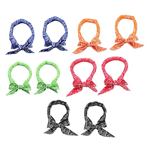 hoaker 10 StüCk KüHlende Halswickel, KüHlender Schal, Eisbandanas für MäNner und Frauen, Camping, Outdoor-Sport hoaker 10 StüCk KüHlende Halswickel, KüHlender Schal, Eisbandanas für MäNner und Frauen, Camping, Outdoor-Sport von hoaker