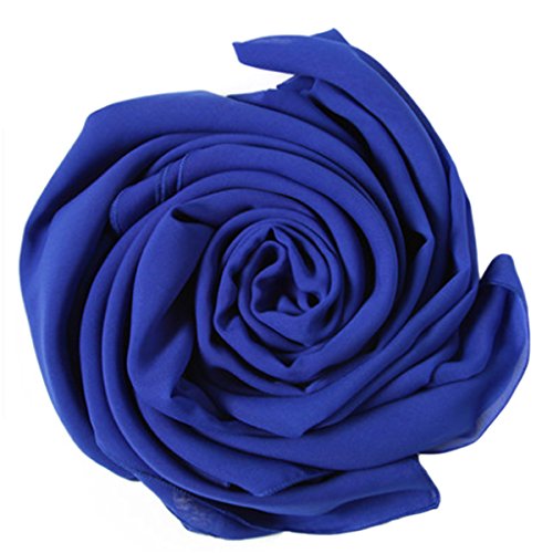 hochzeits-shop-hamburg HBH Brautmode SC-01 Braut Chiffon Stola (one Size, Royalblau) von hochzeits-shop-hamburg