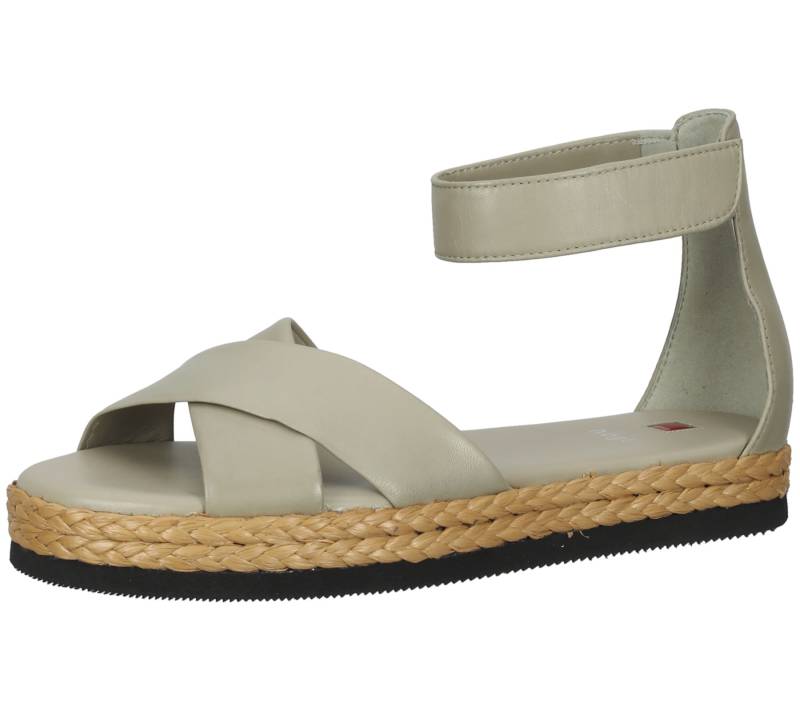 högl Damen Alltags-Sandale mit Fesselriemen Sommer-Schuhe 3-10 0710 5800 Grau von högl