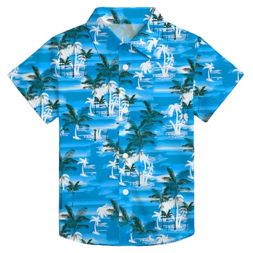 hohololo Hawaii Hemd Kinder Jungen-Hawaiian-Button-Down-Shirt tropischer Strand-Shirt im lässigen Stil 5–14 Jahre hohololo Hawaii Hemd Kinder Jungen-Hawaiian-Button-Down-Shirt tropischer Strand-Shirt im lässigen Stil 5–14 Jahre von hohololo