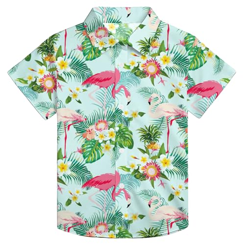 hohololo Hawaii Hemd Kinder Jungen-Hawaiian-Button-Down-Shirt tropischer Strand-Shirt im lässigen Stil 5–14 Jahre hohololo Hawaii Hemd Kinder Jungen-Hawaiian-Button-Down-Shirt tropischer Strand-Shirt im lässigen Stil 5–14 Jahre von hohololo