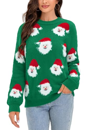 hohololo Weihnachtspullover Damen Hässliche Weihnachtspullover Christmas Sweater hohololo Weihnachtspullover Damen Hässliche Weihnachtspullover Christmas Sweater von hohololo