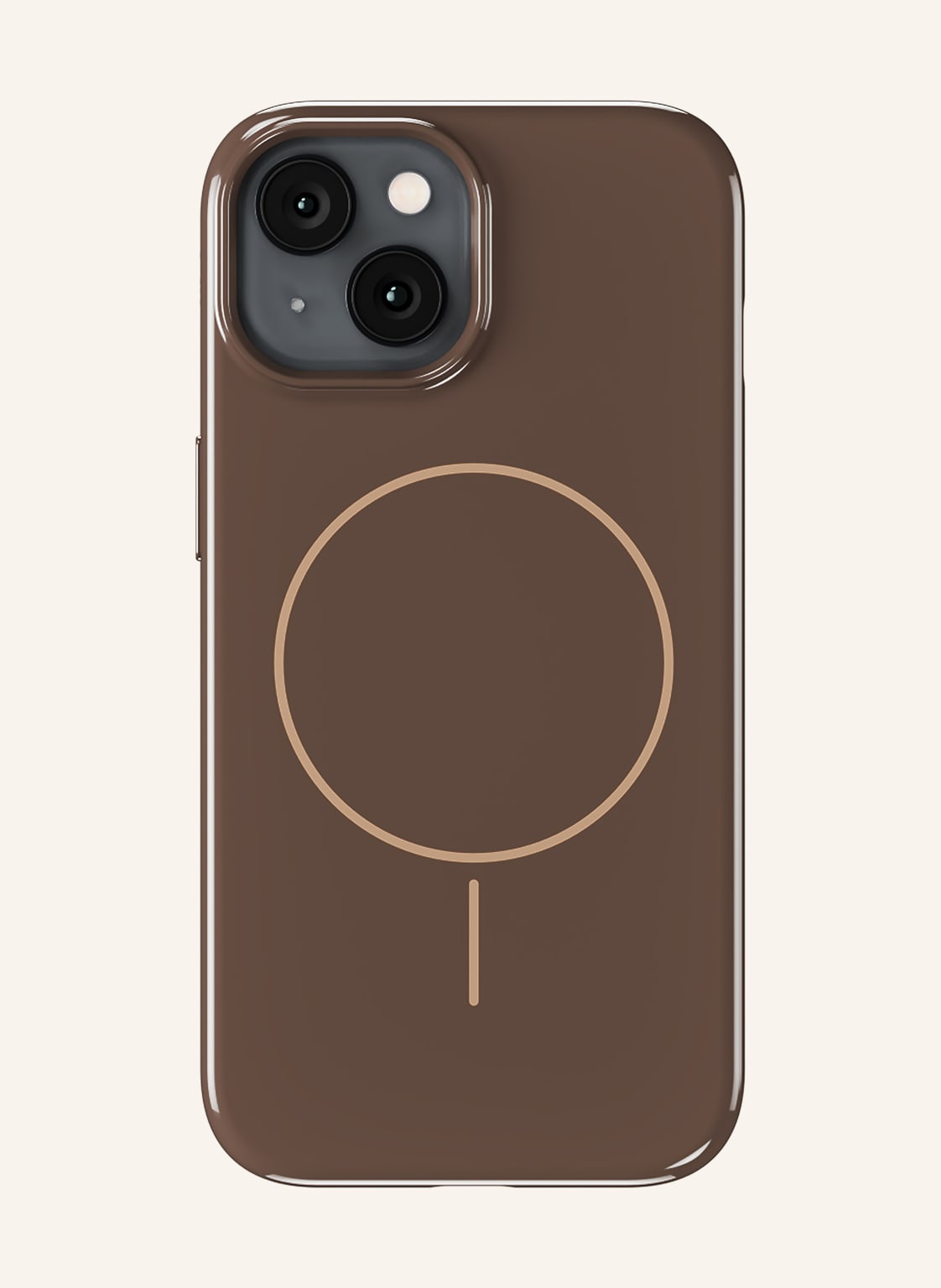 Holdit Smartphone-Hülle Mono Case braun von holdit