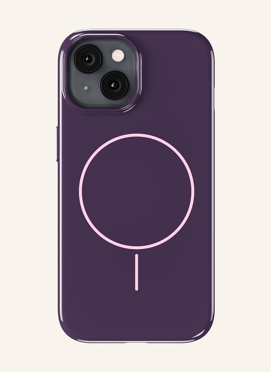Holdit Smartphone-Hülle Mono Case lila von holdit
