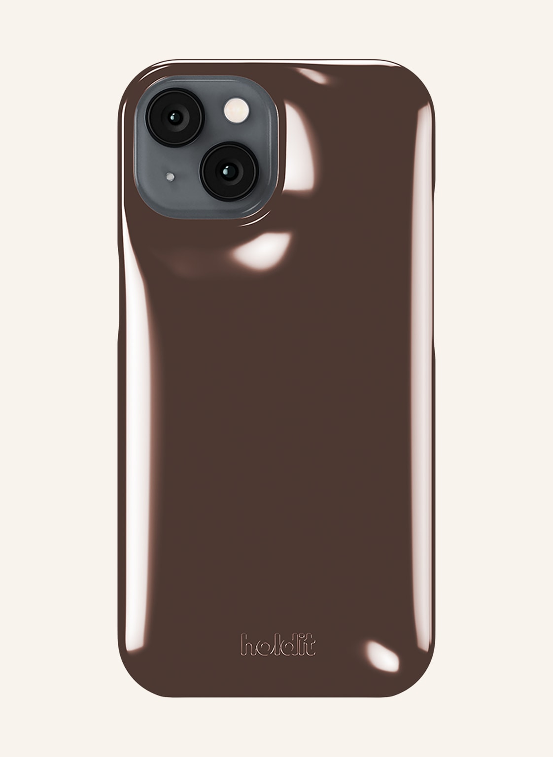 Holdit Smartphone-Hülle braun von holdit