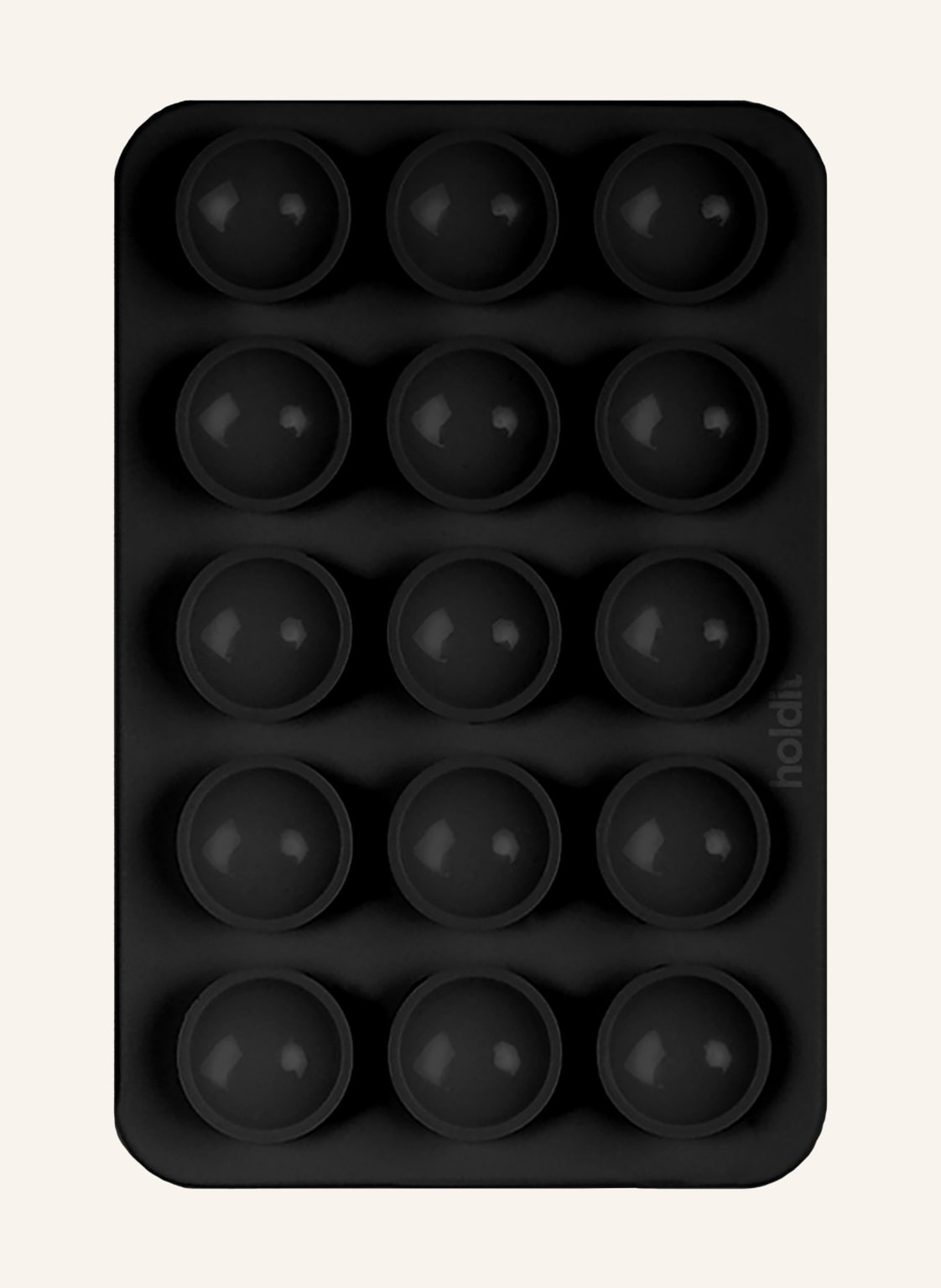 Holdit Smartphone-Hülle schwarz von holdit