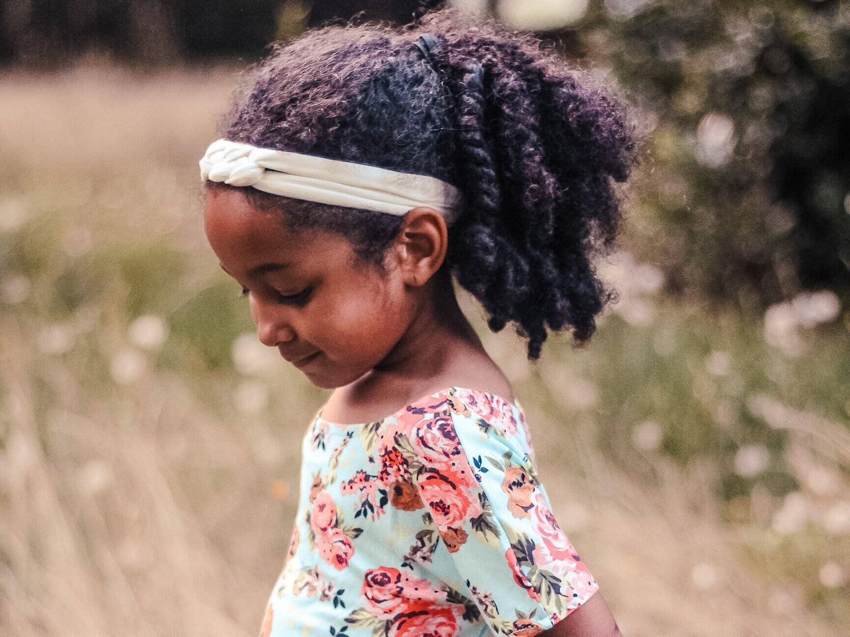 Kinder Stirnband, Stirnbänder Für Mädchen, Kleine Mädchen Stirnbänder, Kinder, Geschenke Schul Geknotet von hollyblossoms
