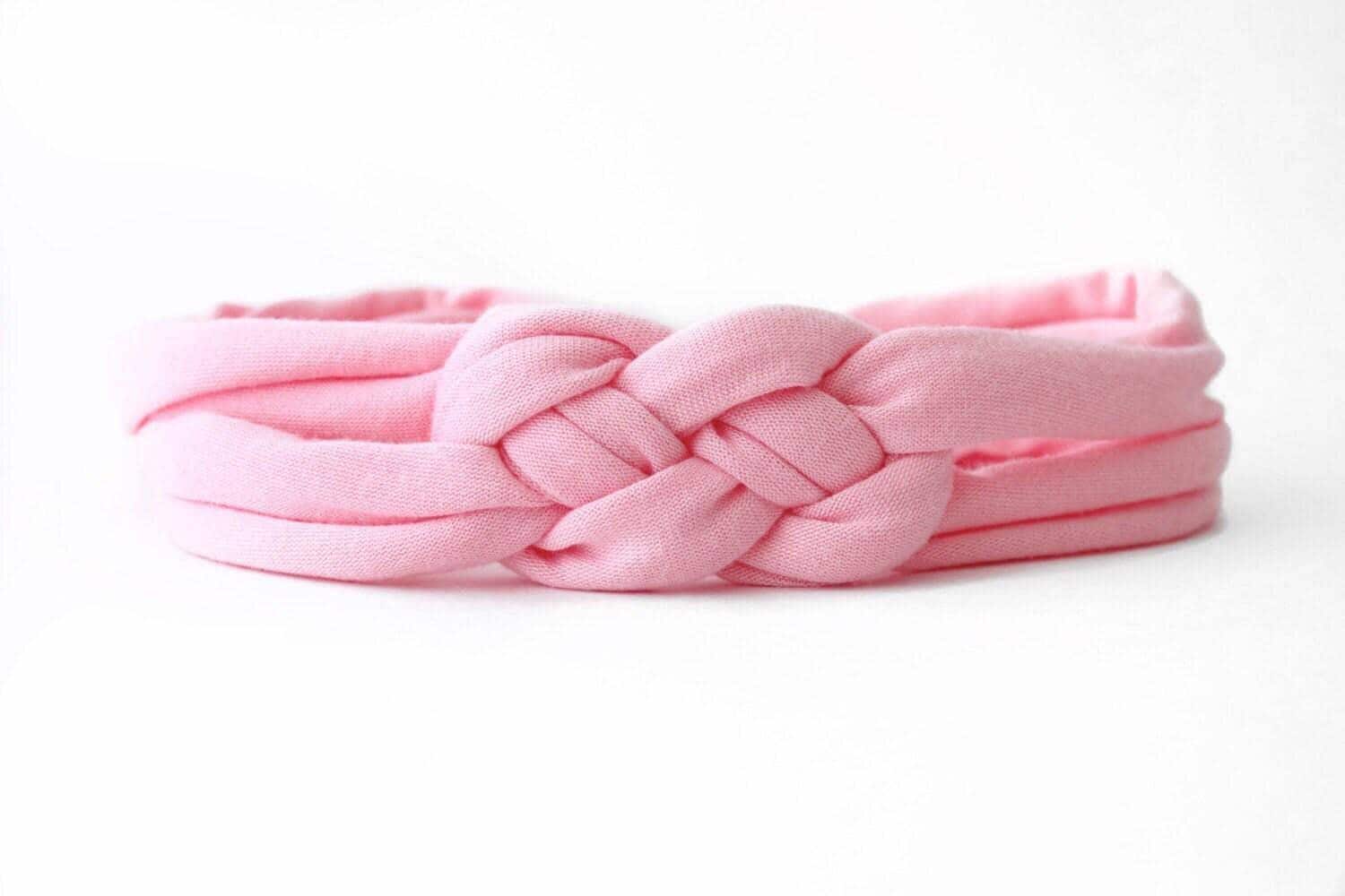 Rosa Baby-Mädchen Stirnband, Bubblegum Candy Rosa Stirnband Für Kleinkind Mädchen, Baby Streuen Geschenk, Baby-Baby-Dusche-Geschenk, Nach Hause von hollyblossoms