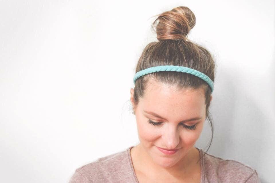 Stirnbänder Für Gesichtswäsche, Gesichtswäsche Stirnband, Frauen, Erwachsene Stirnbänder, Dünnes Geflochtenes Boho Zopf Stirnband von hollyblossoms