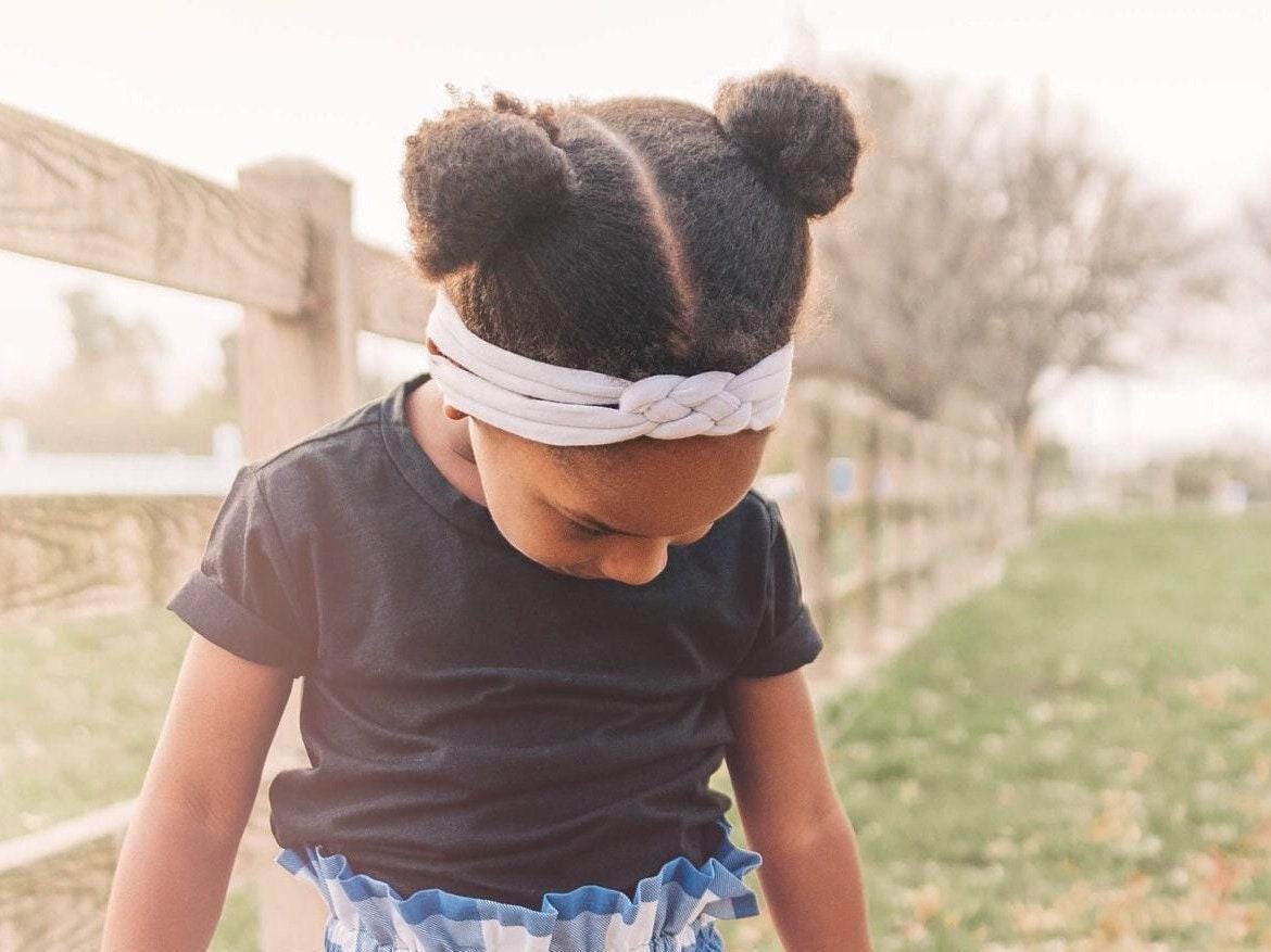 Stirnbänder Für Kinder, Kleine Mädchen, Tween Mädchen Geschenke, Stretch Stirnband, Knoten Boho Stirnband von hollyblossoms