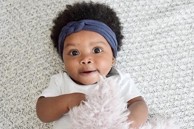 Stirnband Für Baby Mädchen, Stretch Stirnband, Weiches Säugling Mädchen Stirnbänder Lockiges Haar, Neugeborene von hollyblossoms