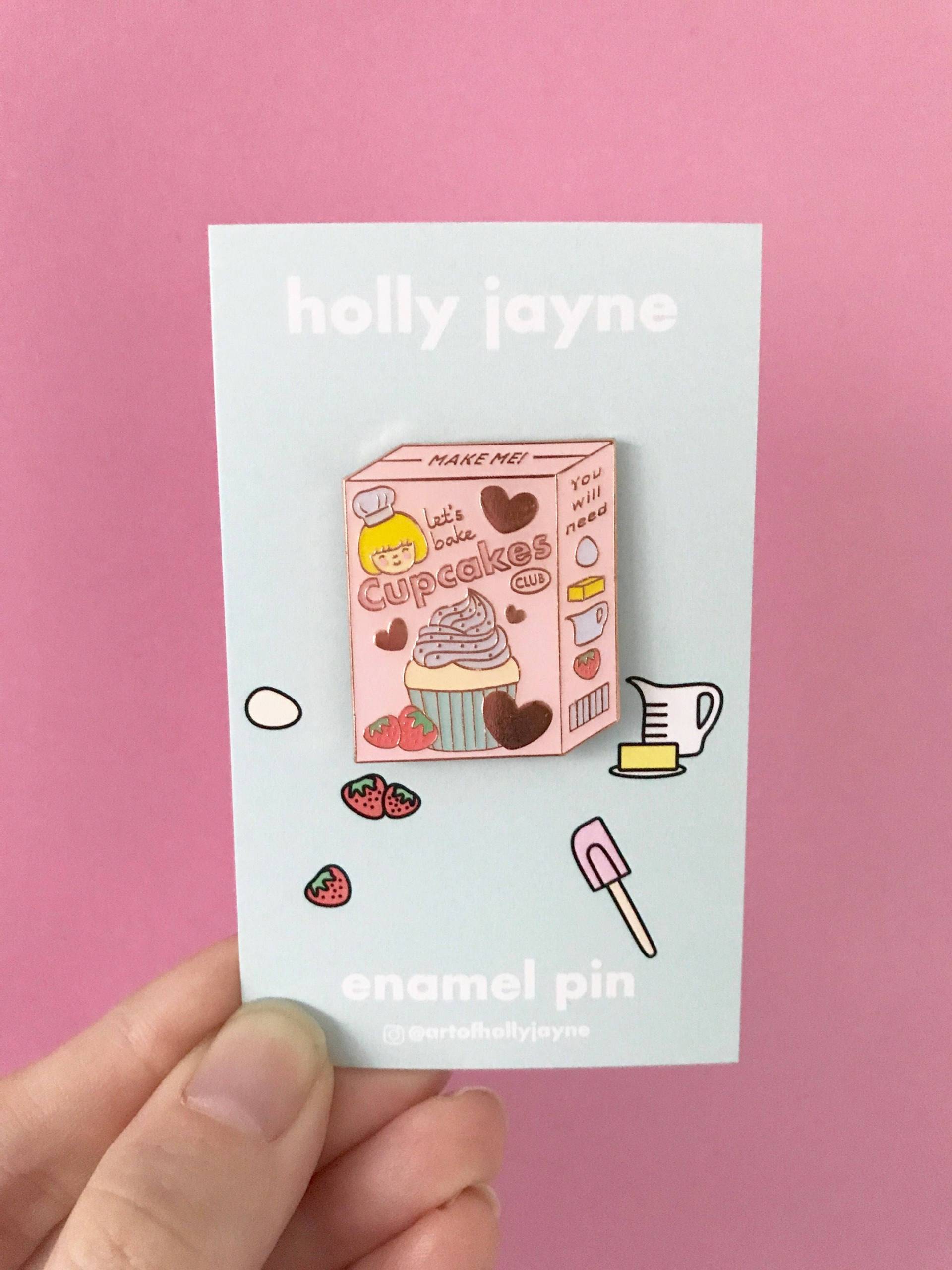 Let's Bake Cupcakes Club Pin | Fehlerhaft/Sekunden Let's Bake Cupcakes Club Pin | Fehlerhaft/Sekunden von hollyjayne