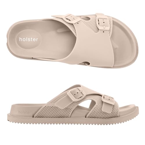 holster Chill - Vegan Slippers - Podologisch Goedgekeurd - Beige BEIGE - Größe 42 von holster