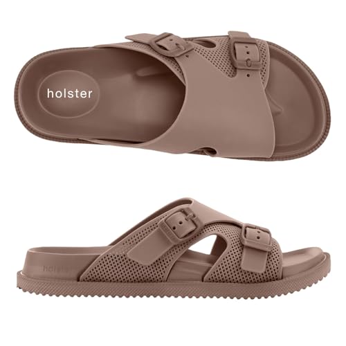 holster Chill - Vegan Slippers - Podologisch Goedgekeurd - Naturel - Größe 42 von holster