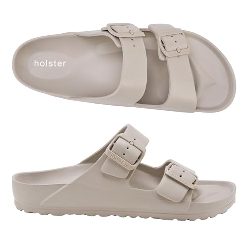 holster Sundreamer - Vegan Slides - Podologisch Goedgekeurd Slipper - Zandkleurig Bruin - Größe 37 von holster