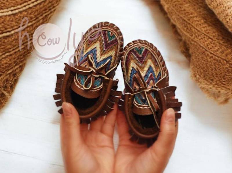 Braune Leder Baby Mokassins, Kleinkind Säugling Neue Mutter Geschenk, Baby-Dusche-Geschenk, Baby-Boots, Baby-Schuhe von holycowchic