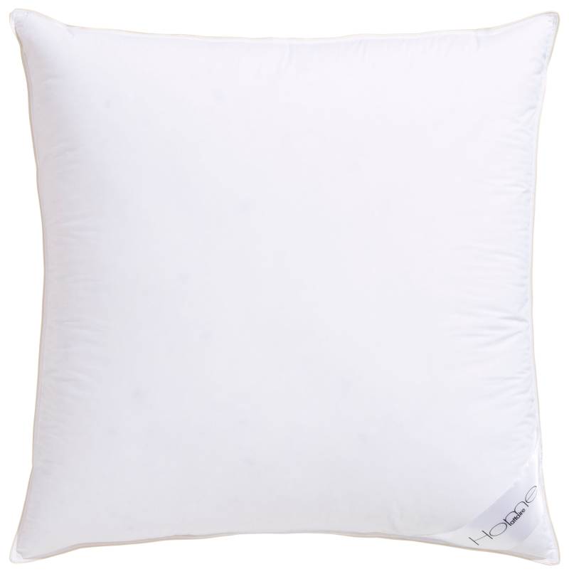 Home affaire 3-Kammer-Kopfkissen "Litrone Kopfkissen 40x80 cm, 80x80 cm" Füllung: 100% Gänsedaunen Außenkammer & 100% Gänsefedern Innenkern 1 Stk. tlg. Kissen DOWNPASS zertifiziert und Made in Germany von home affaire