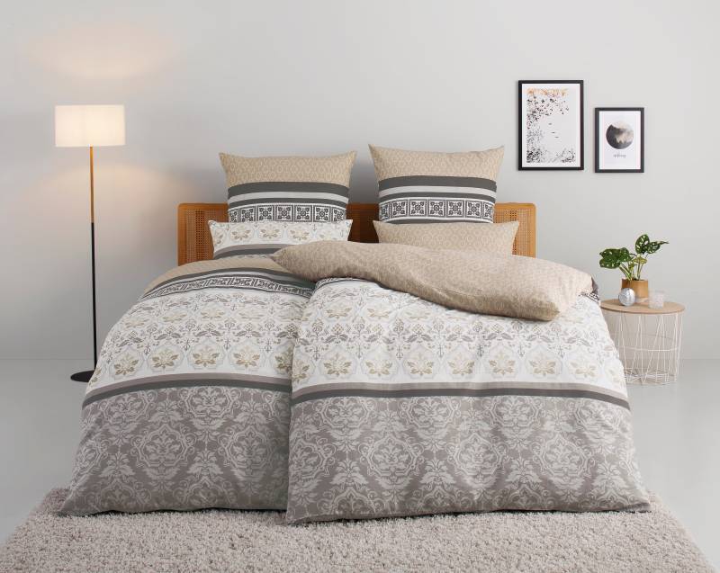 Home affaire Bettwäsche "Cremona" romantische Bettwäsche in verschiedenen Qualitäten, ab Gr. 135x200 cm von home affaire