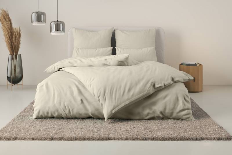 Home affaire Bettwäsche "Luisa" 2 tlg. NEUHEIT: 100% Baumwolle, ab Gr. 135x200 cm, in zwei Qualitäten von home affaire