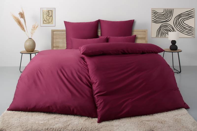 Home affaire Bettwäsche "Luisa" 2 Stk. tlg. NEUHEIT: 100% Baumwolle, ab Gr. 135x200 cm, in zwei Qualitäten von home affaire