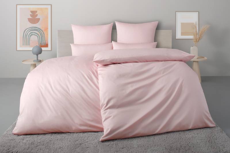 Home affaire Bettwäsche "Luisa" 2 Stk. tlg. NEUHEIT: 100% Baumwolle, ab Gr. 135x200 cm, in zwei Qualitäten von home affaire