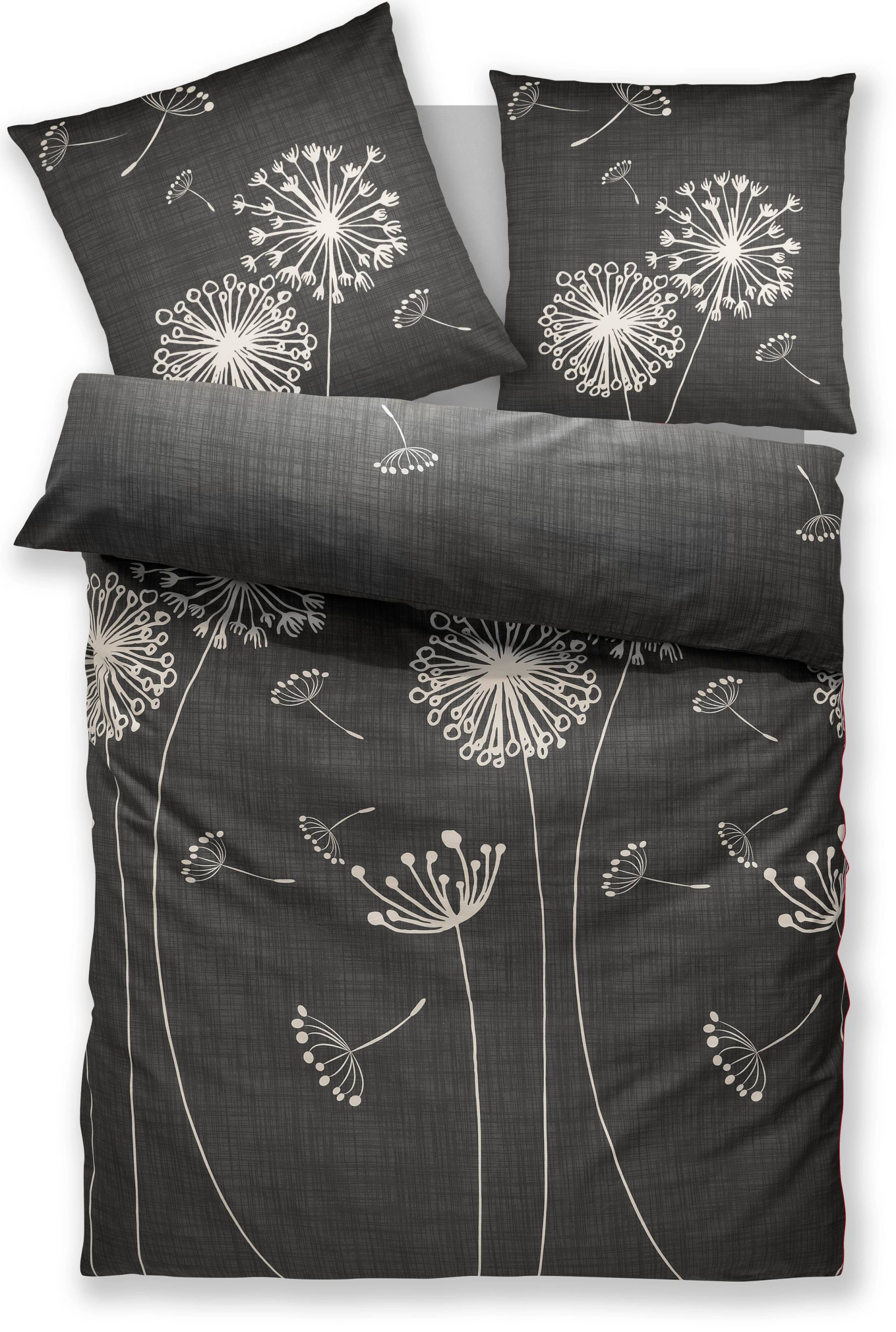 Home affaire Bettwäsche "Soucy" 2 Stk. tlg. ab Gr. 135x200, 100% Baumwolle, Renforcé von home affaire