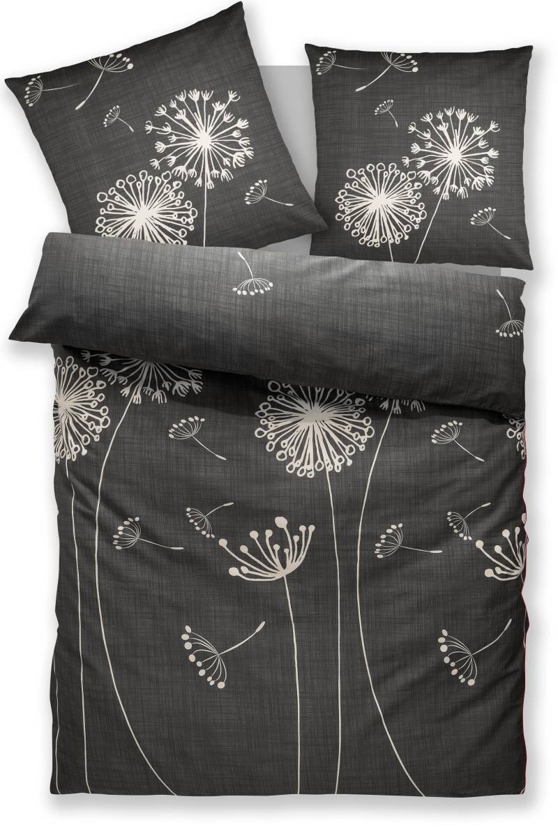 Home affaire Bettwäsche "Soucy" 2 Stk. tlg. ab Gr. 135x200, 100% Baumwolle, Renforcé von home affaire