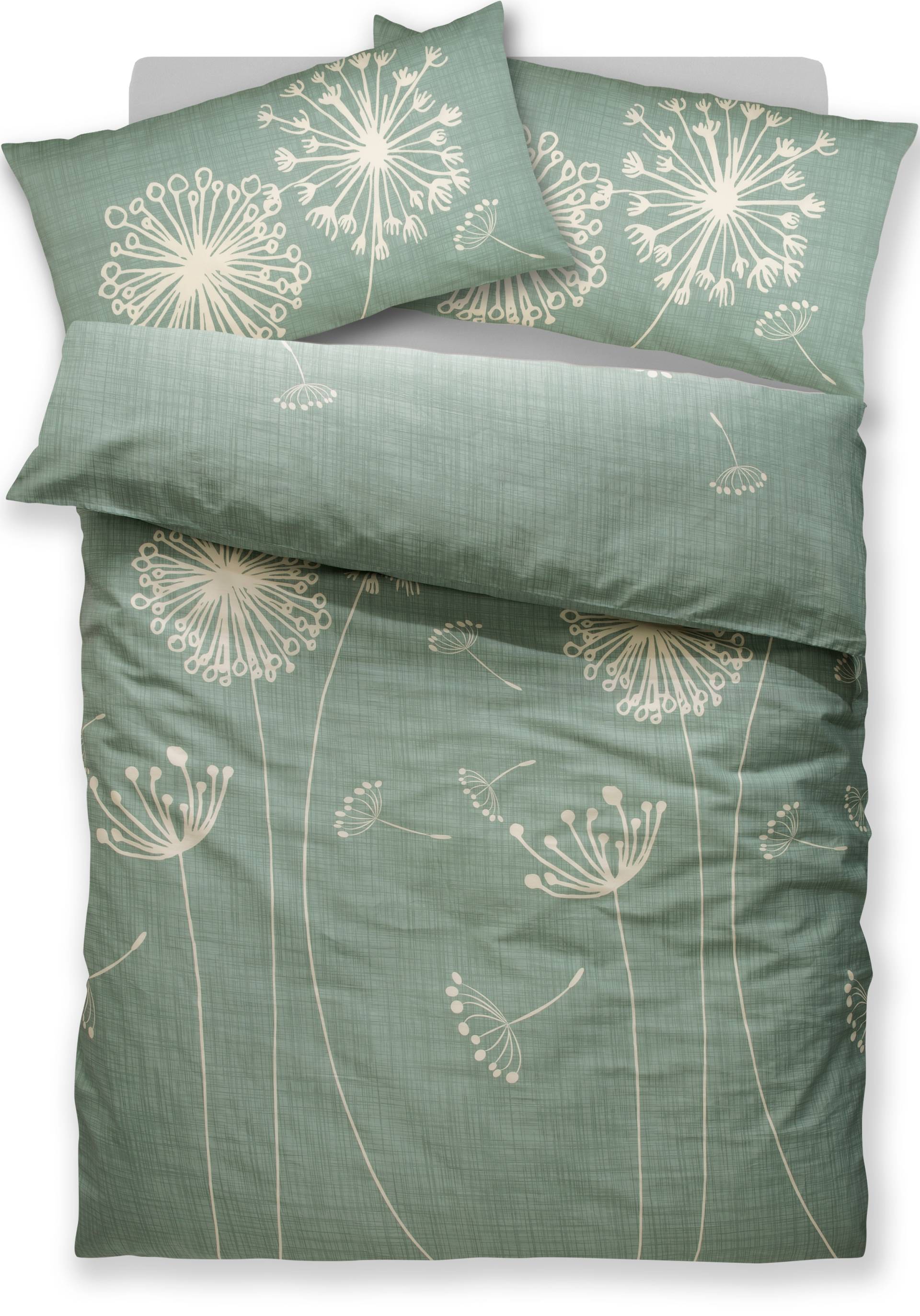 Home affaire Bettwäsche "Soucy" 2 Stk. tlg. ab Gr. 135x200, 100% Baumwolle, Renforcé von home affaire