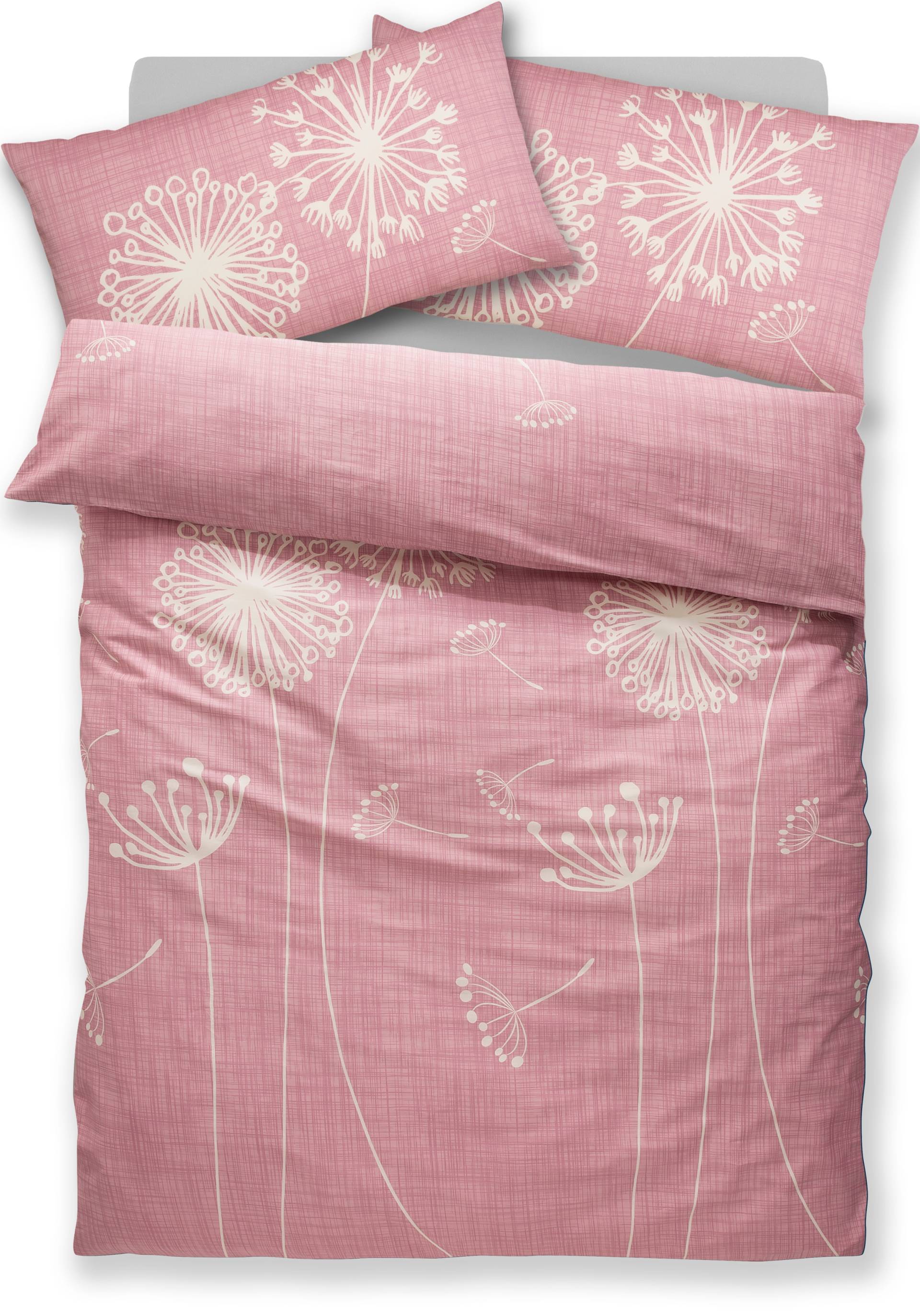 Home affaire Bettwäsche "Soucy" 2 Stk. tlg. ab Gr. 135x200, 100% Baumwolle, Renforcé von home affaire