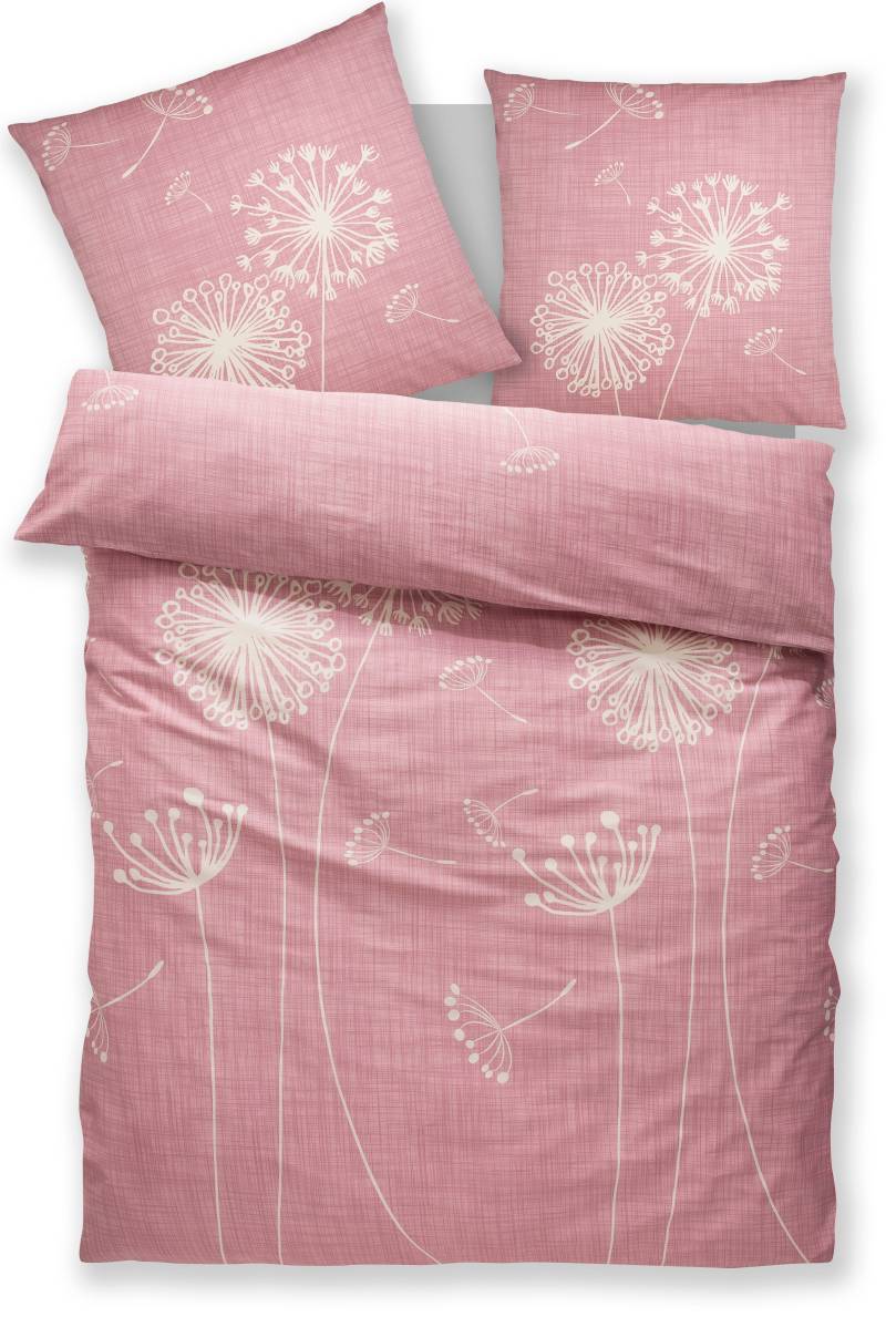 Home affaire Bettwäsche "Soucy" 2 Stk. tlg. ab Gr. 135x200, 100% Baumwolle, Renforcé von home affaire