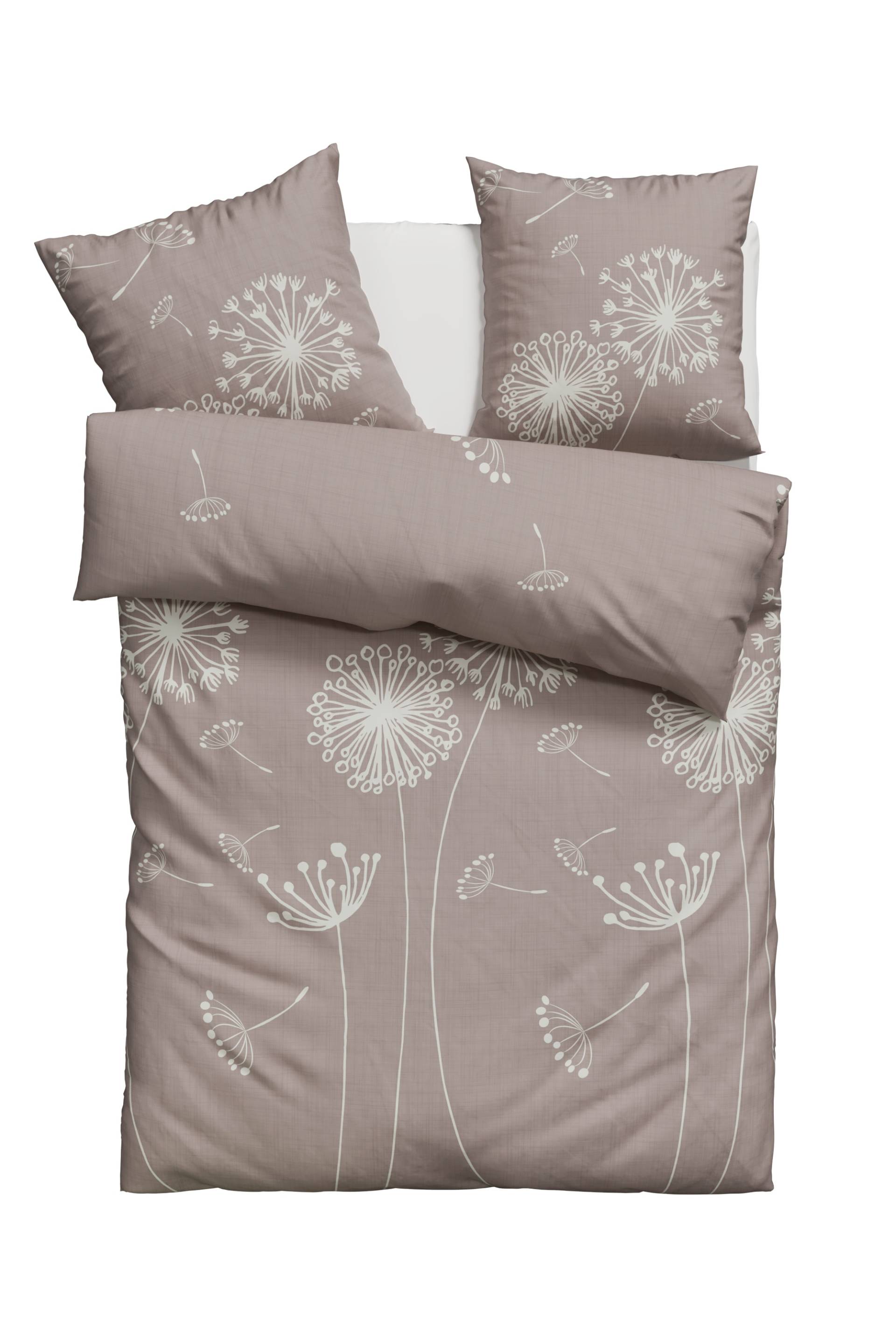 Home affaire Bettwäsche "Soucy" 2 Stk. tlg. ab Gr. 135x200, 100% Baumwolle, Renforcé von home affaire