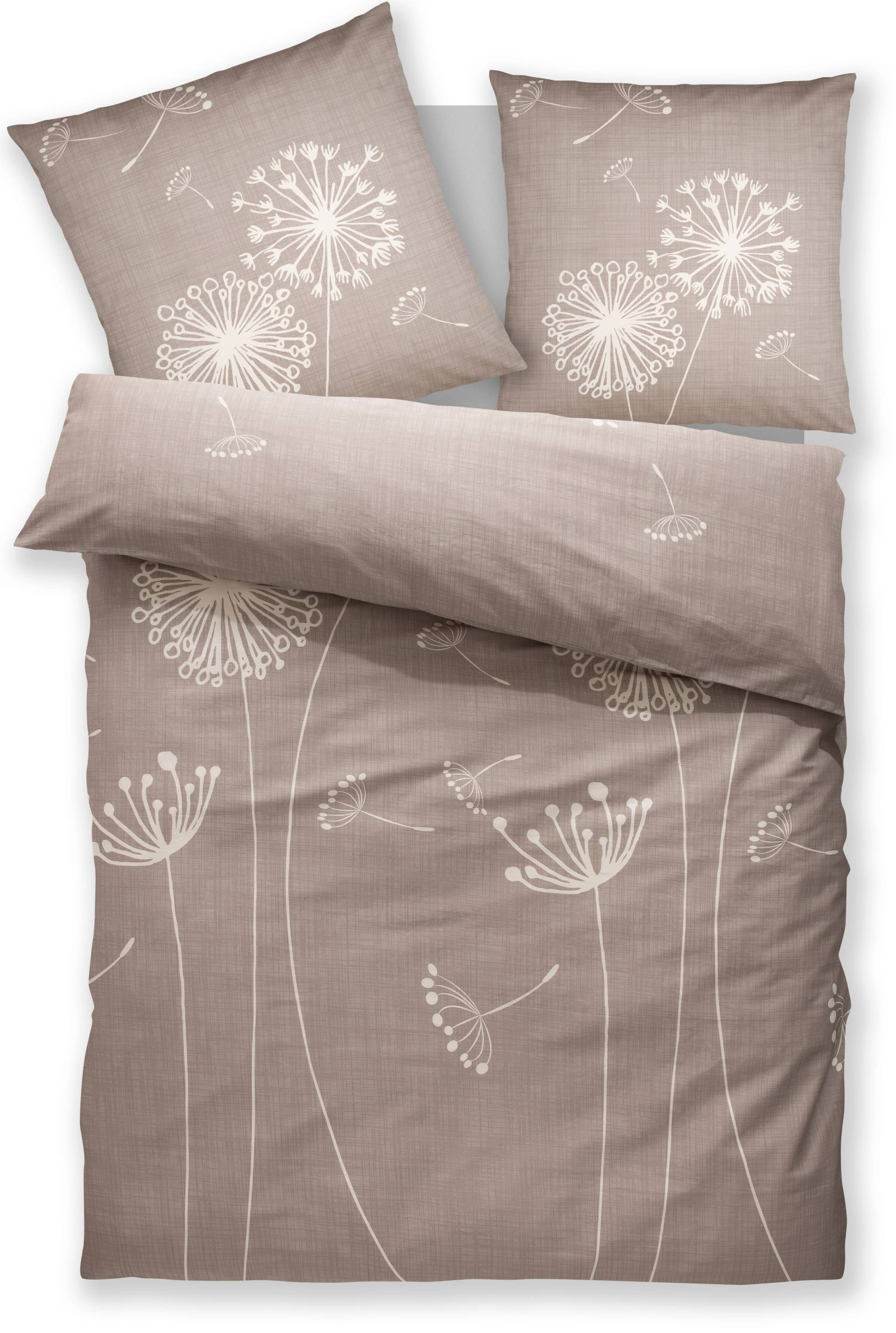 Home affaire Bettwäsche "Soucy" 2 Stk. tlg. ab Gr. 135x200, 100% Baumwolle, Renforcé von home affaire