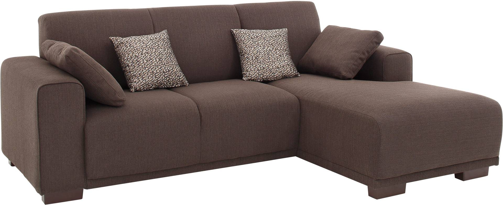 Home affaire Ecksofa "Bornholm incl. 2 Kissen, Stellmaße 234x162 cm L-Form" von home affaire