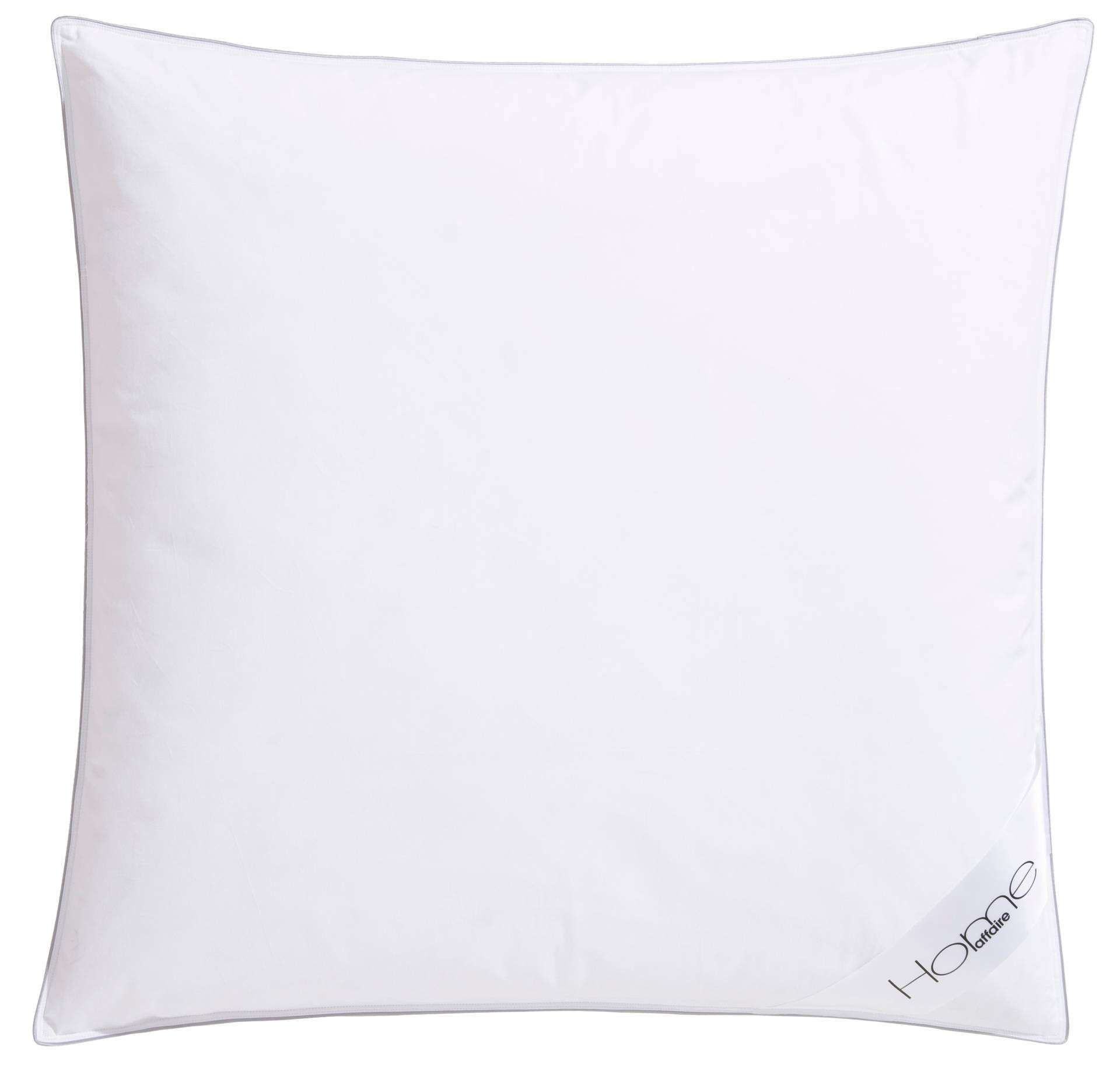 Home affaire Federkissen "Moulle, Kopfkissen 40x80 cm und 80x80 cm" Füllung: 90Federn10Daunen Bezug: Baumwolle 1 Stk. tlg. Kissen, Oeko-Tex 100, Made in Germany, Allergiker geeignet von home affaire