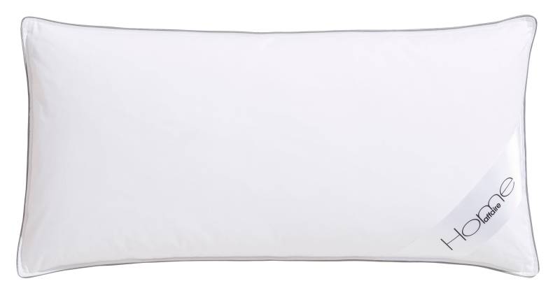 Home affaire Federkissen "TAMINS, Kopfkissen 80x80 cm, 40x80cm" Füllung: 85 % Federn & 15 % Daunen Bezug: Baumwolle 1 Stk. tlg. Kissen, Made in Germany, Allergiker geeignet (Nomite) von home affaire